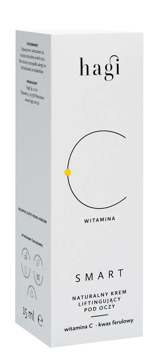Hagi Smart C Naturalny krem Liftingujący pod oczy