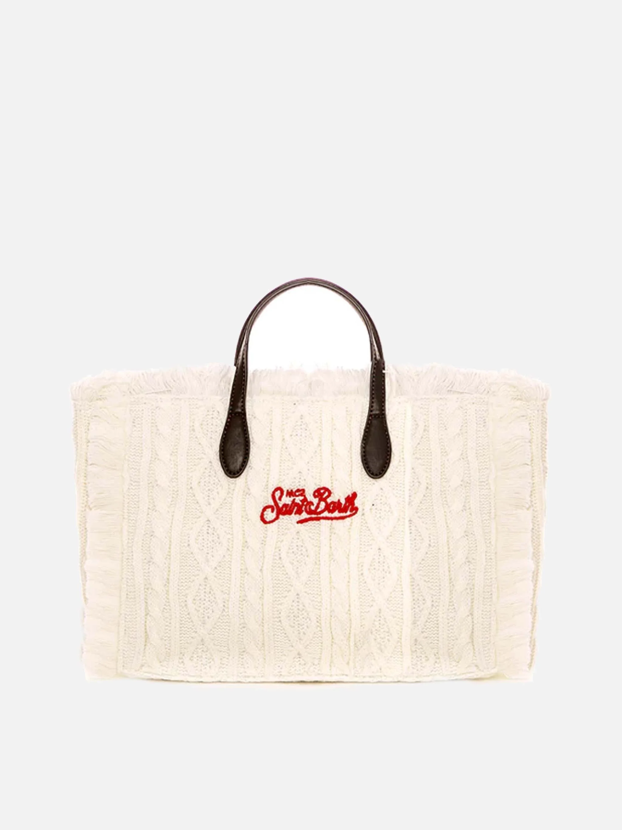 Colette Tasche aus weißem Trikot
