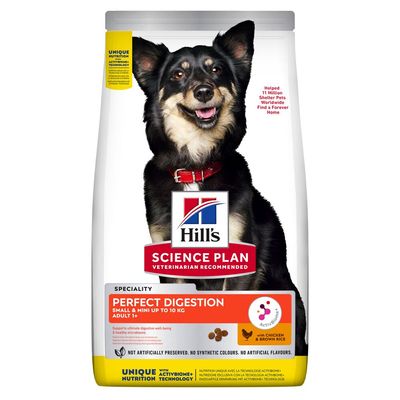 Hill's Science Plan Adult 1+ Perfekte Verdauung Klein & Mini mit Huhn