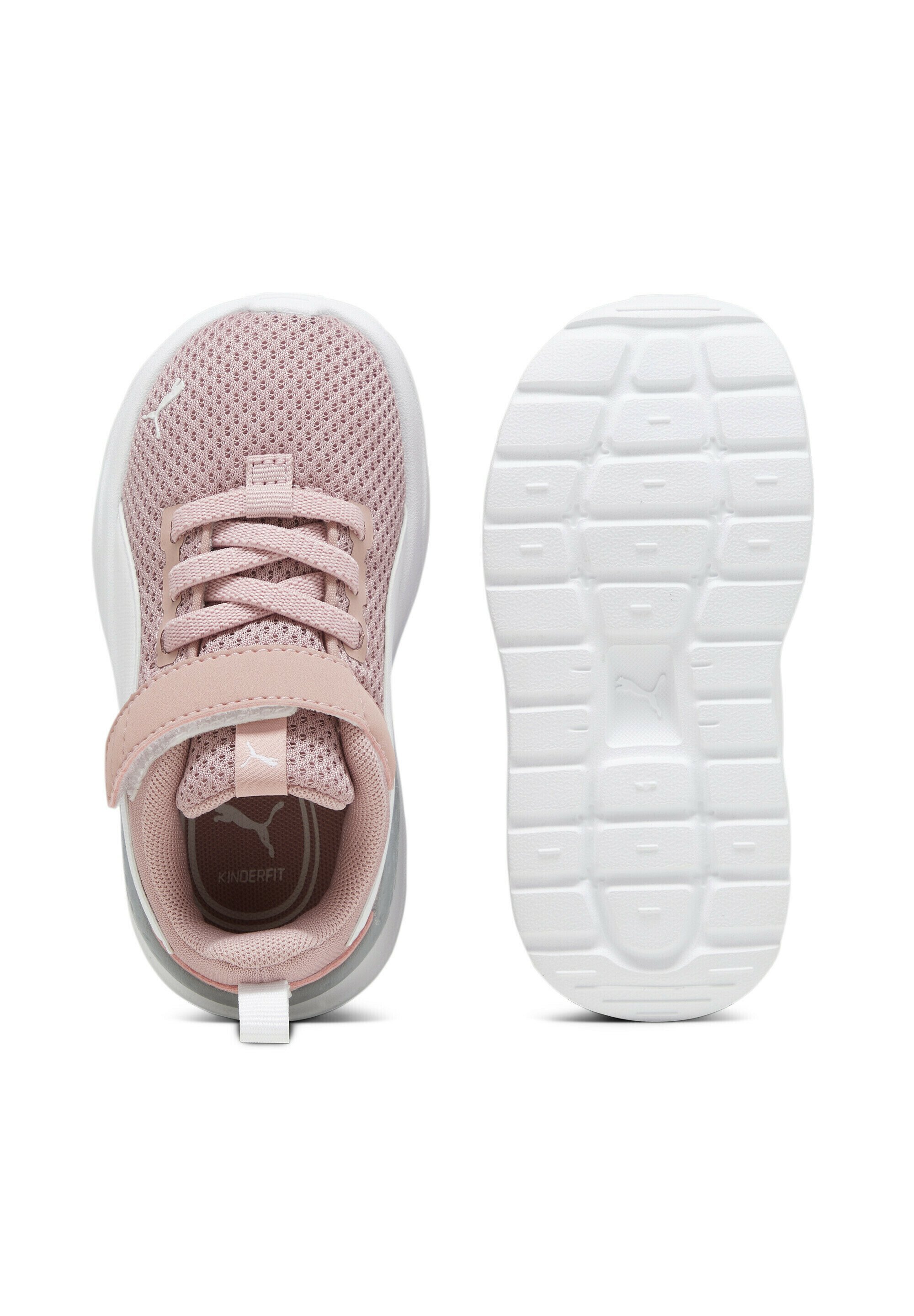 Puma ANZARUN LITE UNISEX - Hardloopschoenen voor op de weg - perzik smoothie wit