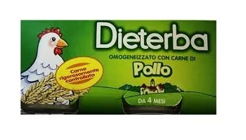 DIETERBA Dieterba homogenisiertes Hühnerfutter, 3 Gläser à 80 g