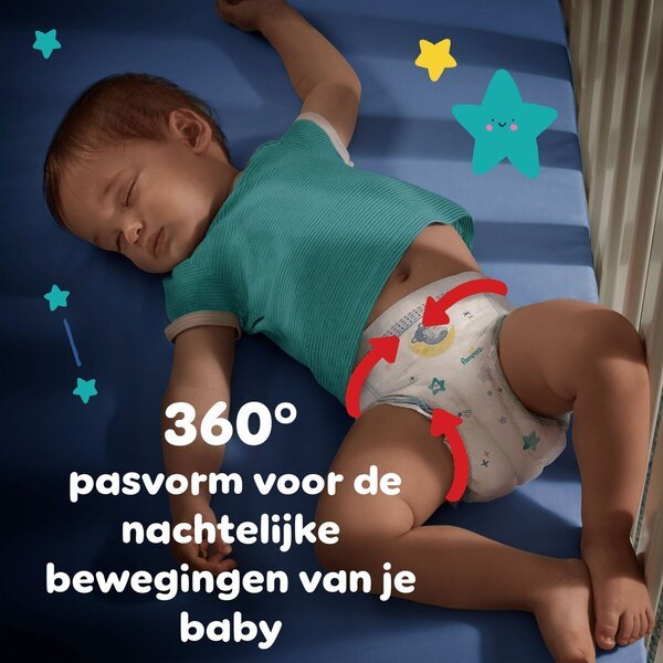 Pampers nakts bikses maat 4 24Ct<br>mt 4 (9-15kg), 24 stuks