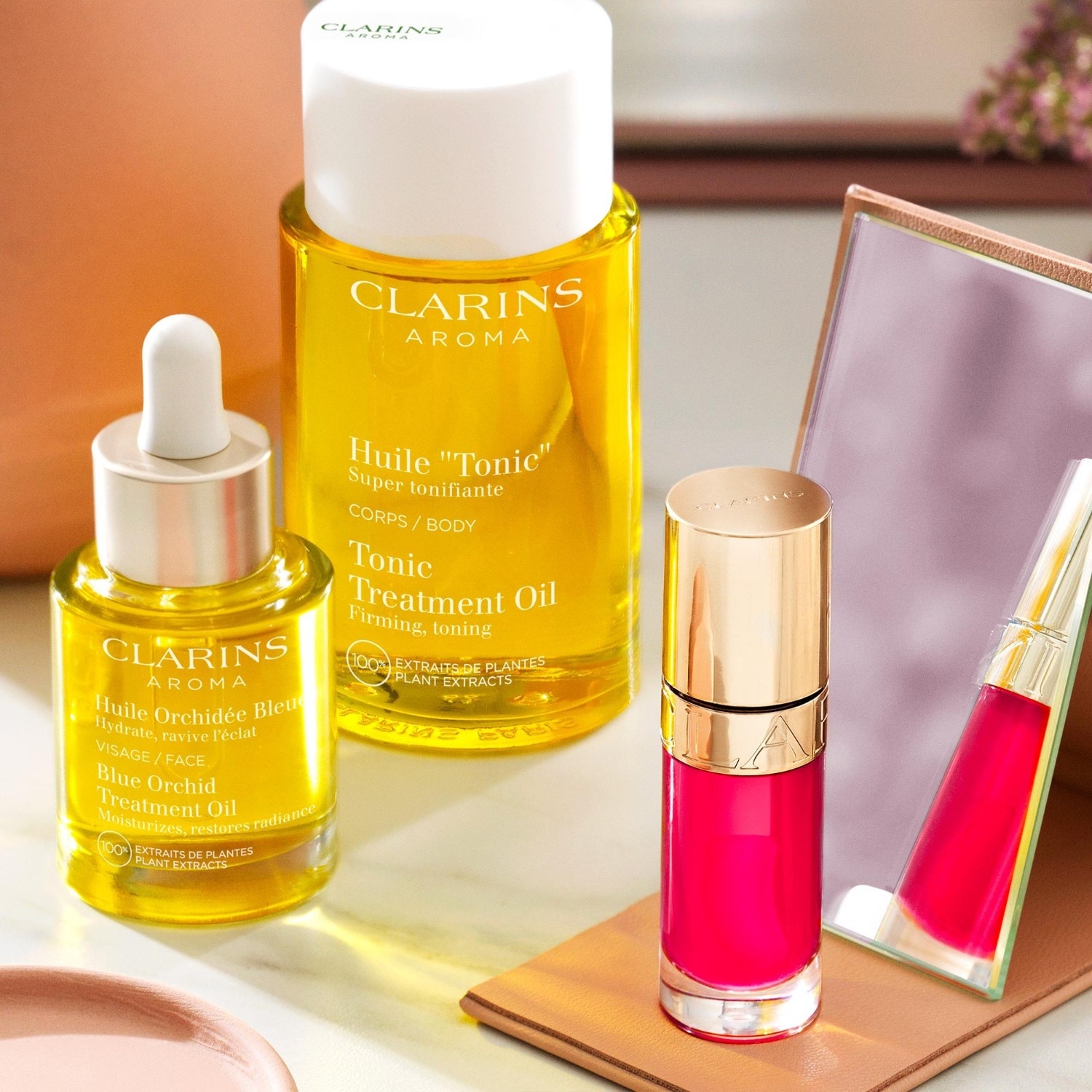 Clarins Huile Orchidée Bleue