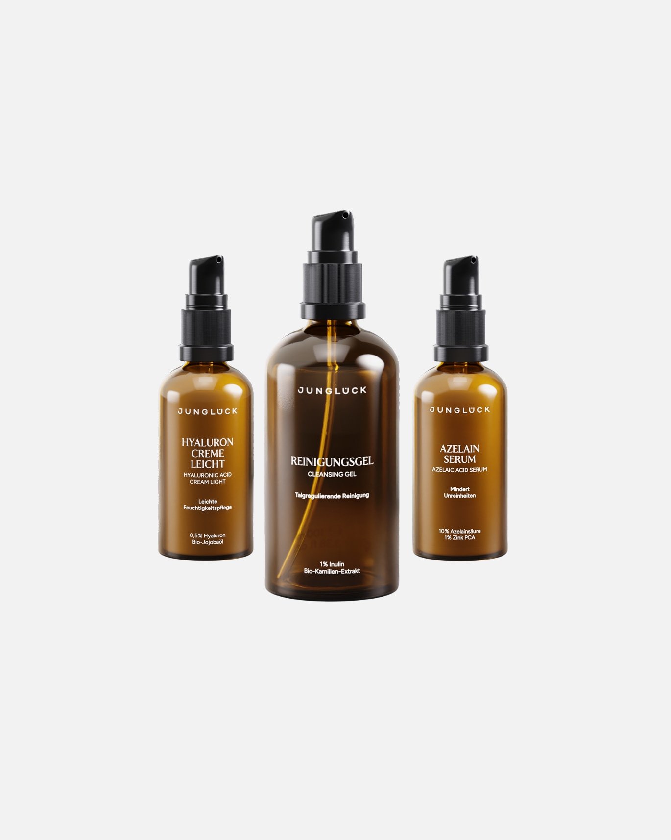 Juniglück set za njegu lica – Smanjuje nečistoće – 200 ml