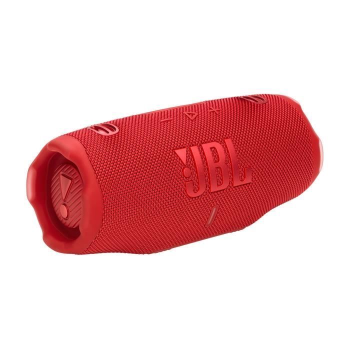 Altavoz portátil Bluetooth JBL Charge 6 - Rojo - Resistente al agua y a las caídas