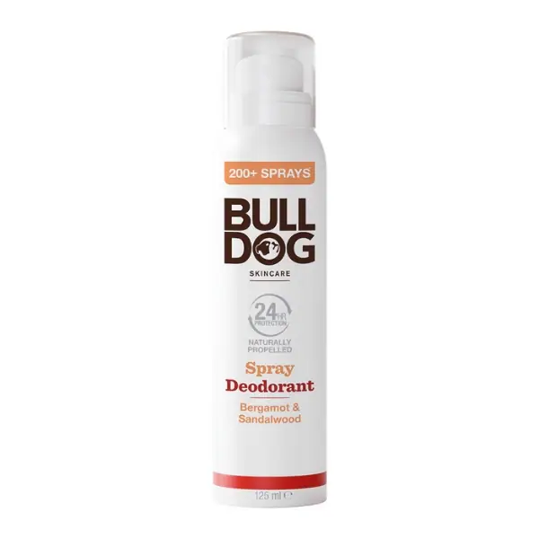 Bulldog Skincare Bergamotti ja santelipuu -deodoranttisuihke 125ml