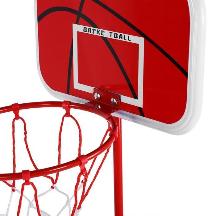 Cesta de basquete - SALALIS - Mini sistema para uso interno/externo - Ajustável - Kit completo - Para crianças