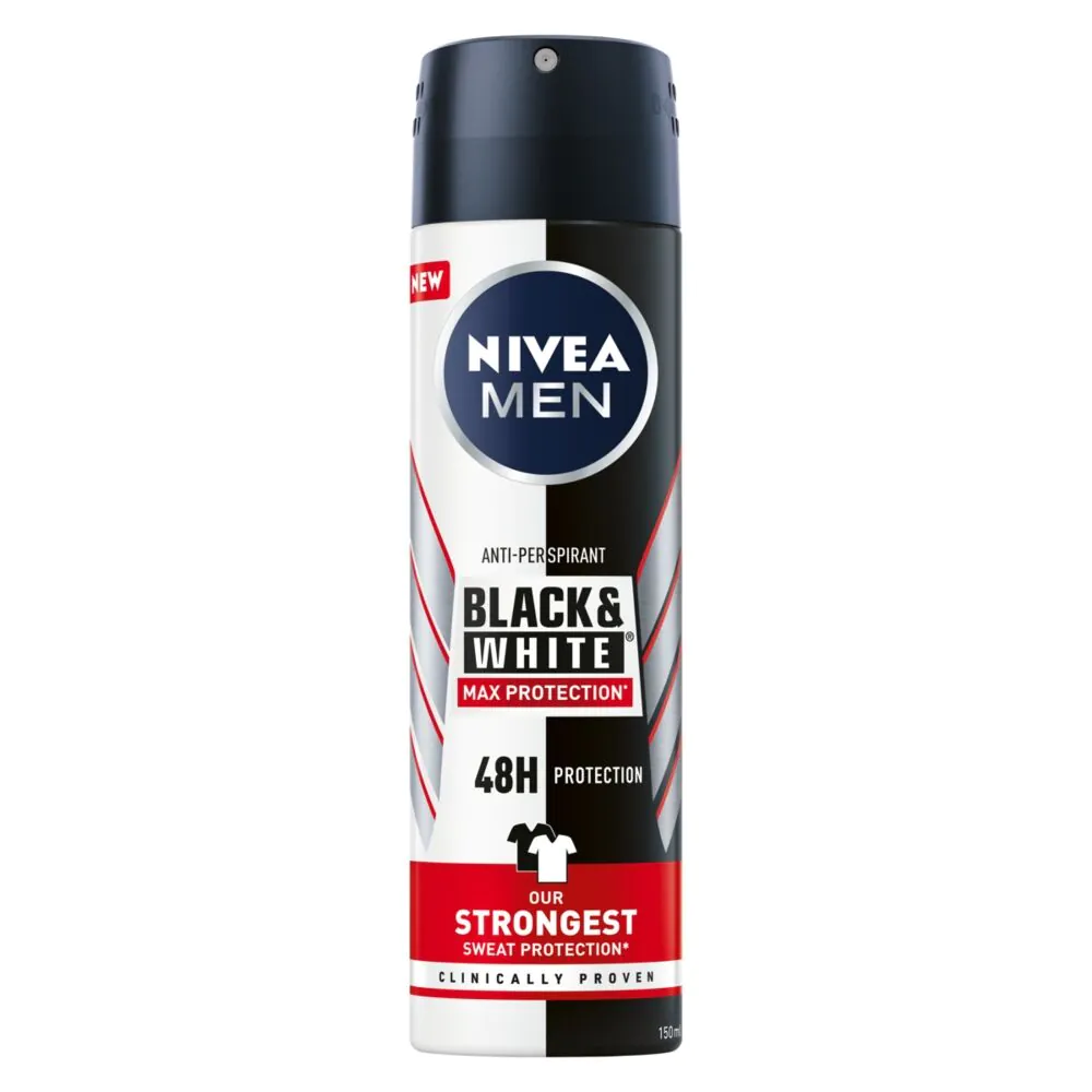 Nivea Deo Spray Black & White Max Protection