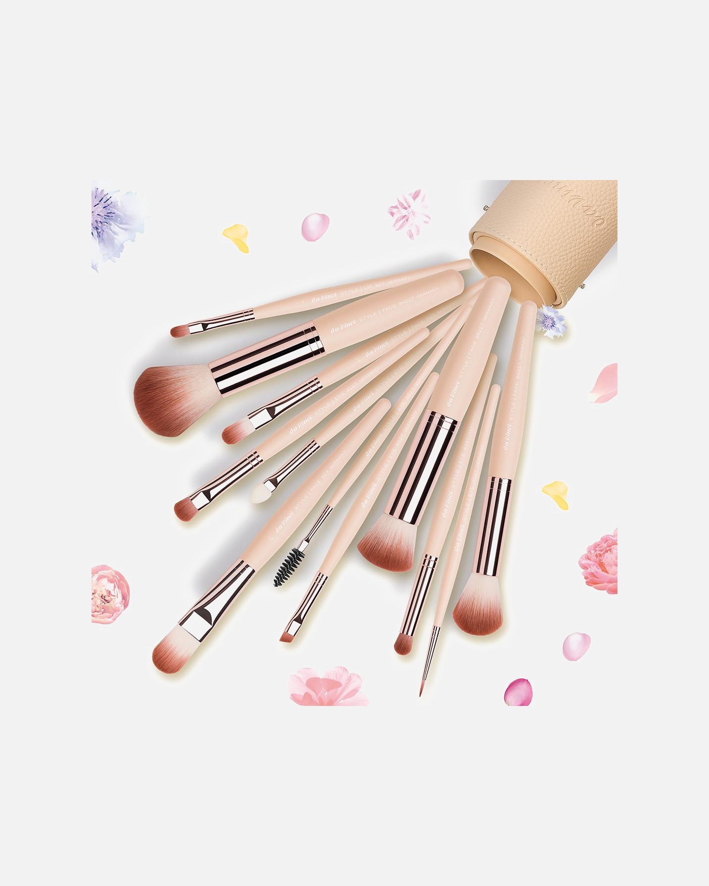 Da Vinci Pinceau à blush oblique