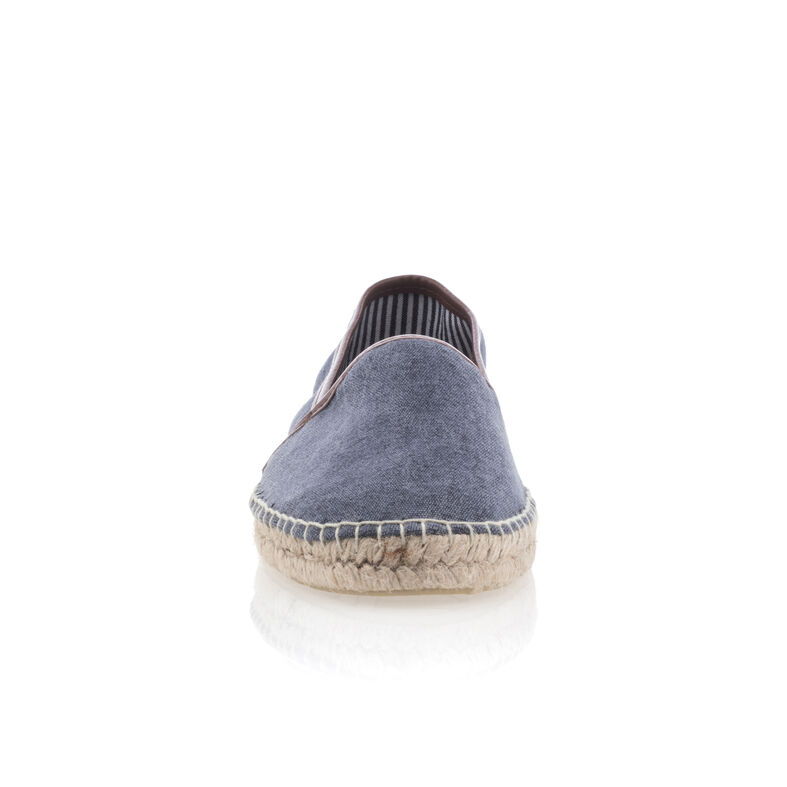 Pánske espadrilky s lanovou podrážkou - modré