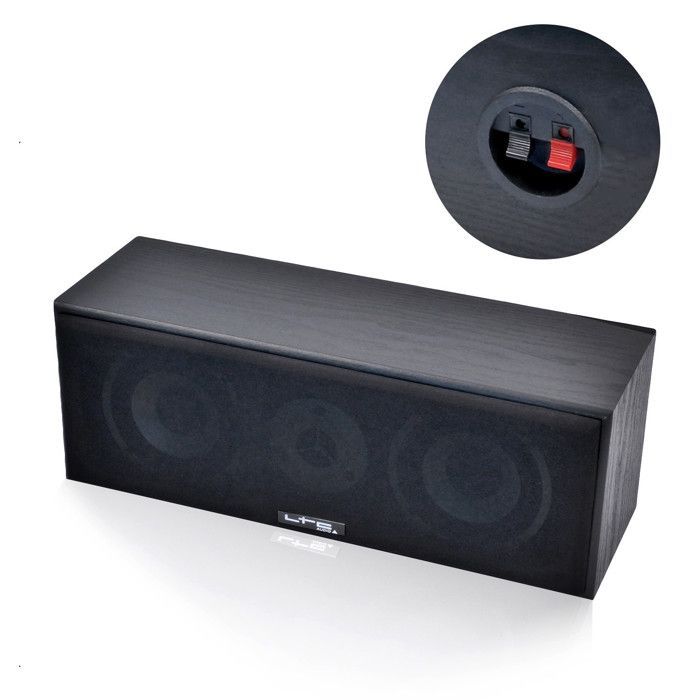 LTC E1004 Black 5-Speaker HiFi/Home Cinema System 850W + ATM8000 Karaoke Amplifier with USB/BT/FM / 4 x 75W + 3 x 20W
