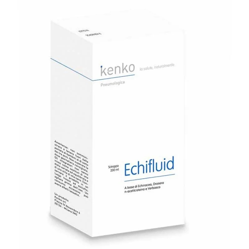 KENKO EchiFluid siroop voedingssupplement voor de gezondheid van de luchtwegen 200 ml