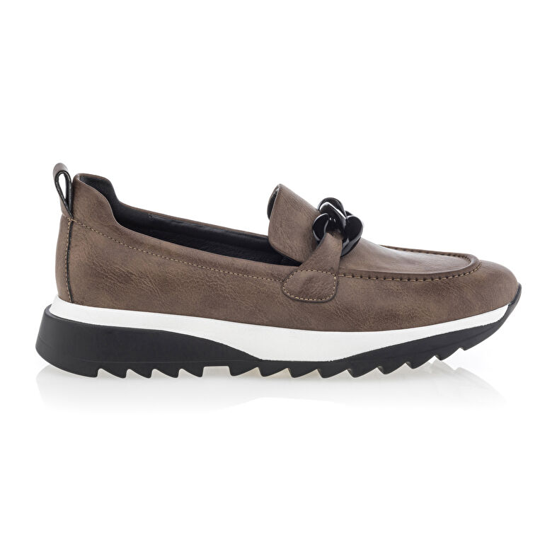 Brune loafers/bådsko til kvinder