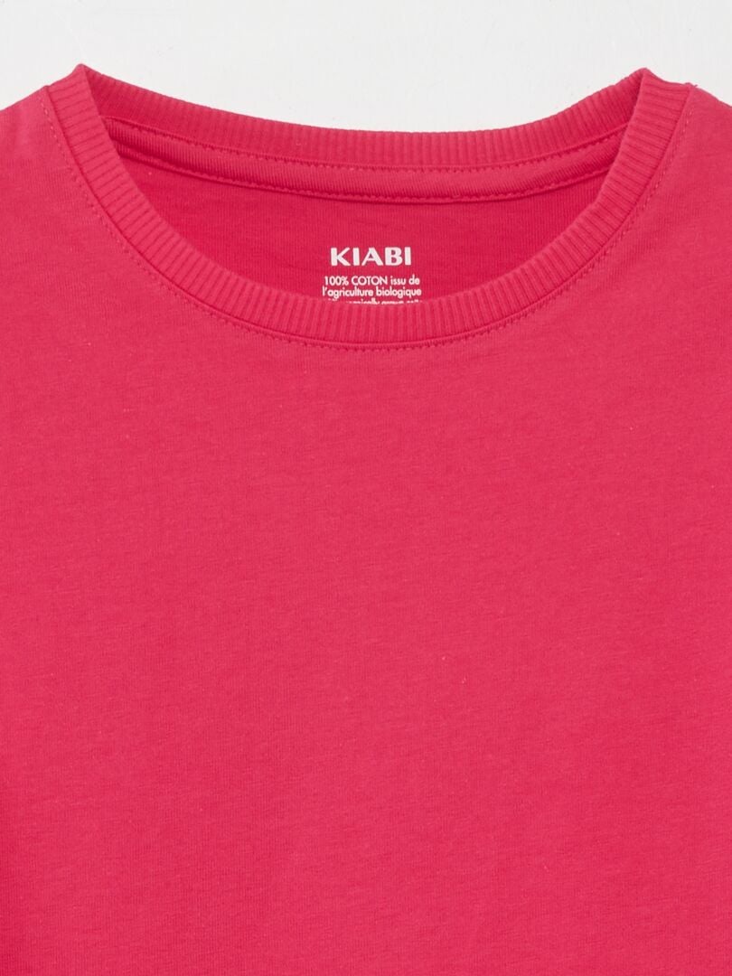 Jersey t-shirt - ROZE
