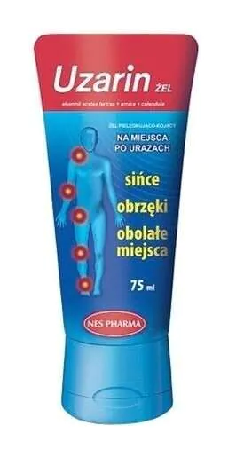 Uzarin, Żel