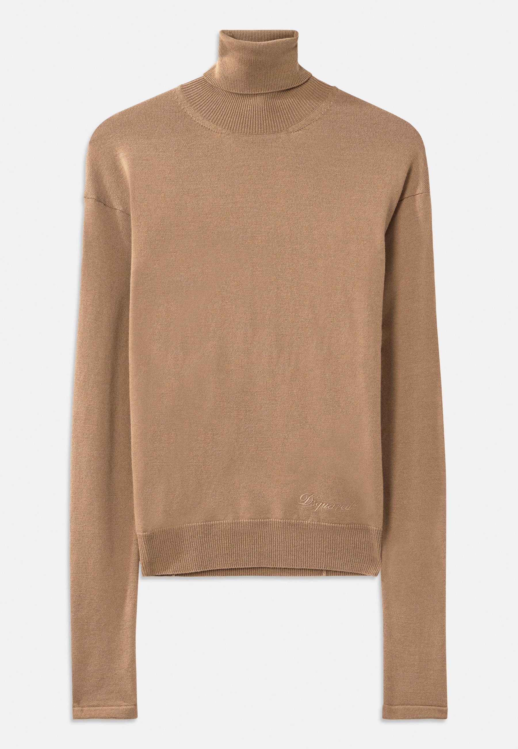 Dsquared2 Maglione a collo alto - cammello