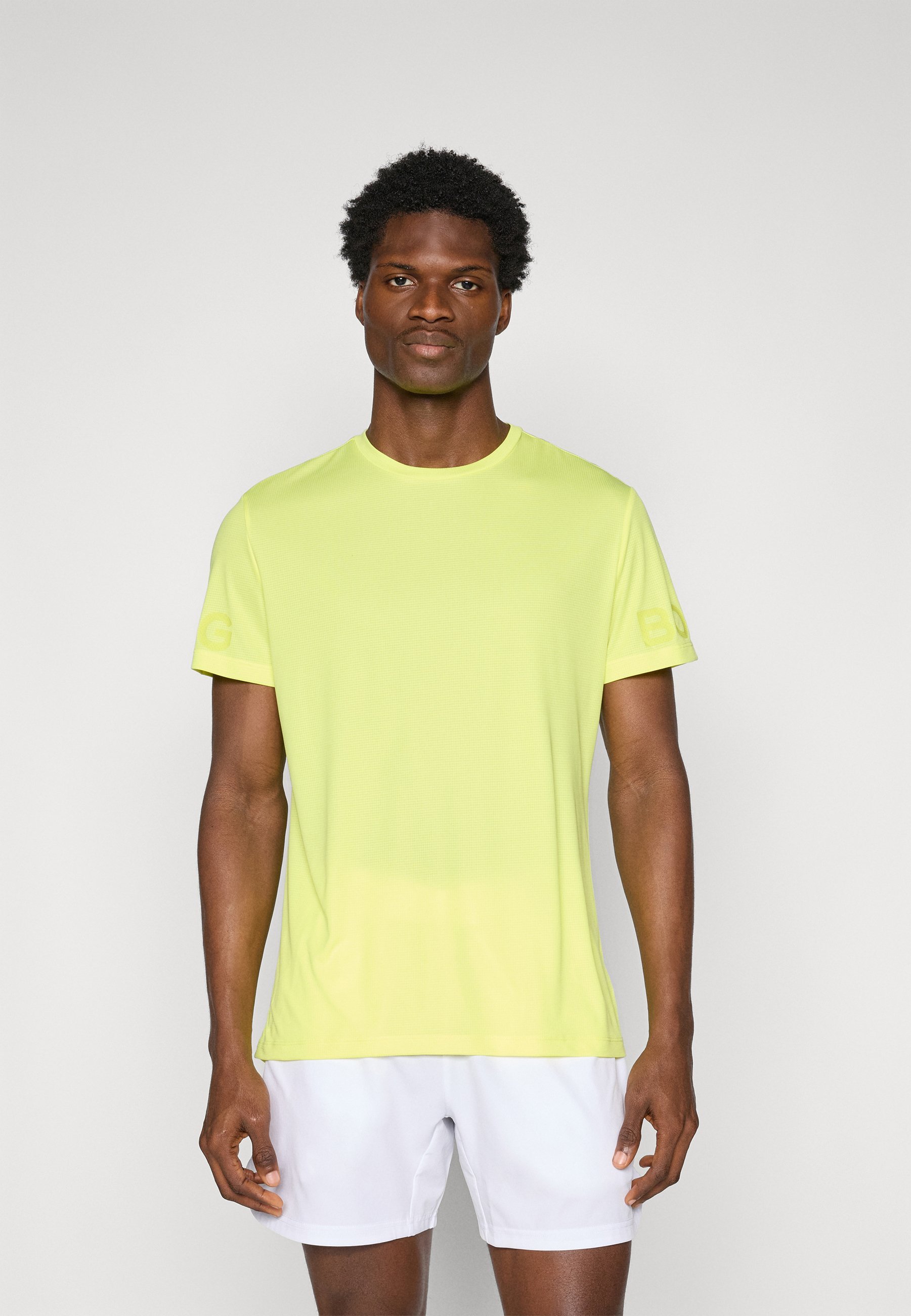 Björn Borg LIGHT - T-shirt met print - lemon tonic