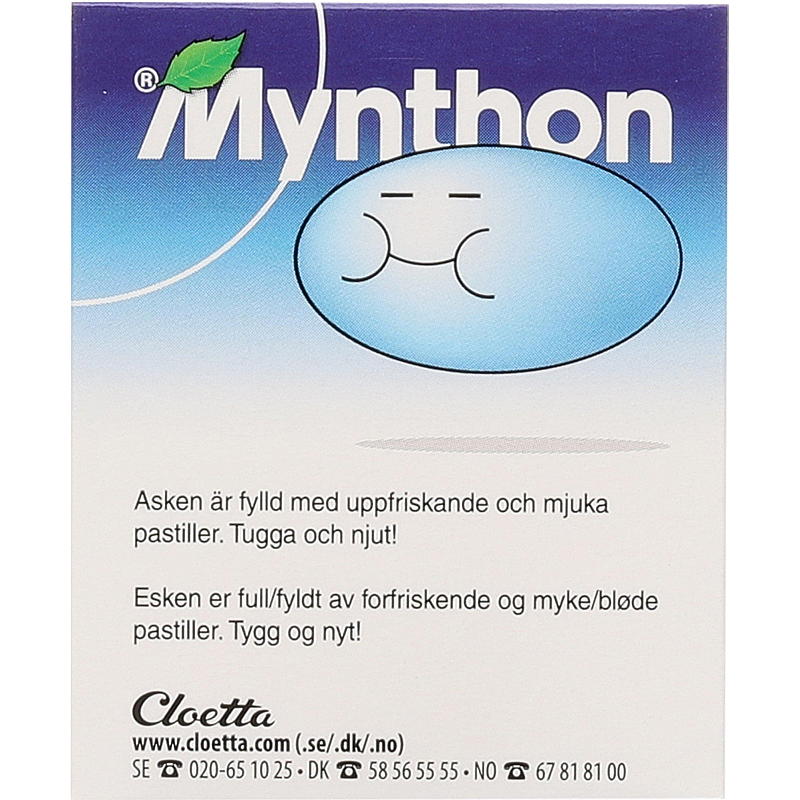 Cloetta Mynthon 28 g Originale