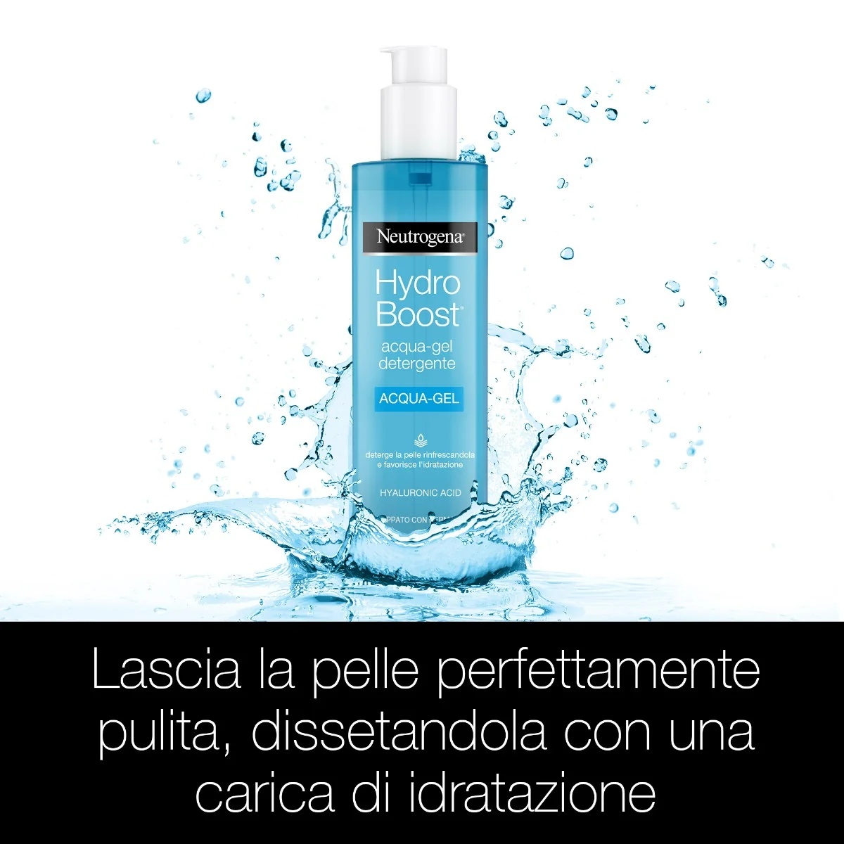 NEUTROGENA Neutrogena Hydro Boost gel limpiador facial con ácido hialurónico 200 ml
