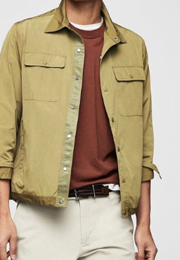 Mango Light jas - oker