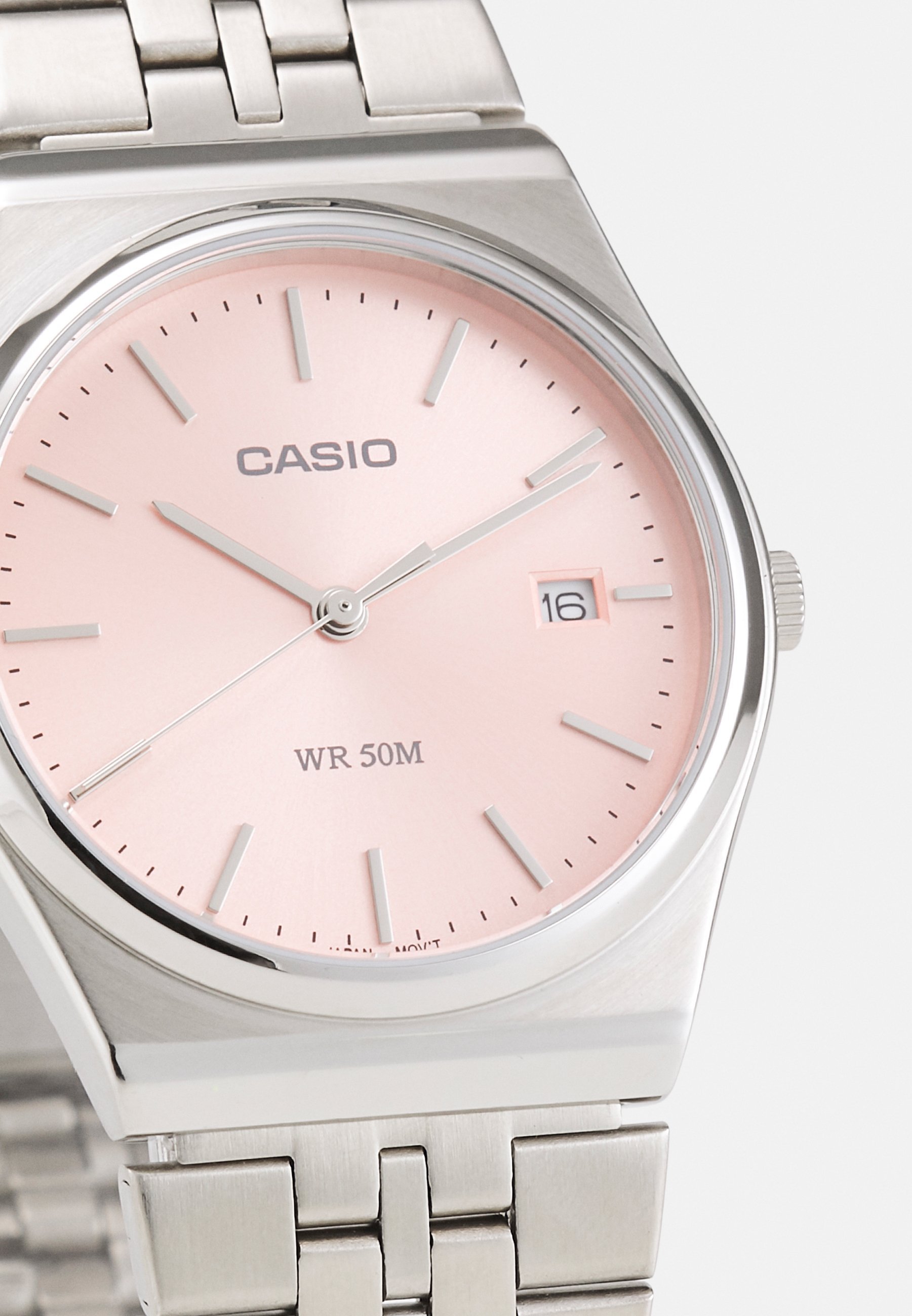 Relógio Casio UNISSEX - Prateado/Rosa