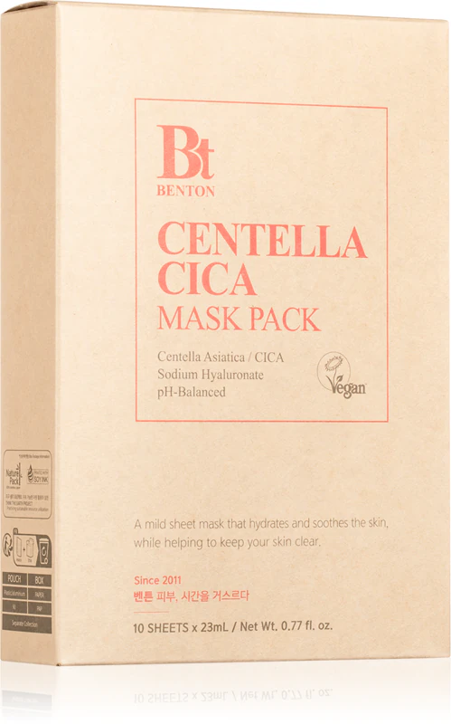 Benton Goodbye Redness Centella Soothing Sheet Mask pro problematickou pleť