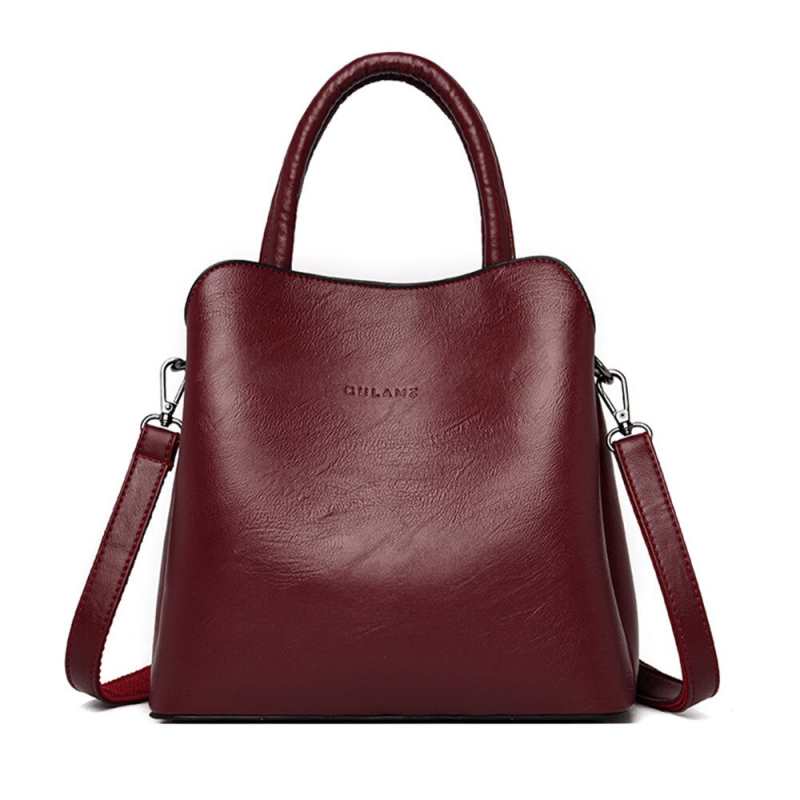 Sac à main femme uni de créateur 2021, sac bandoulière femme en cuir PU de haute qualité, sac messager