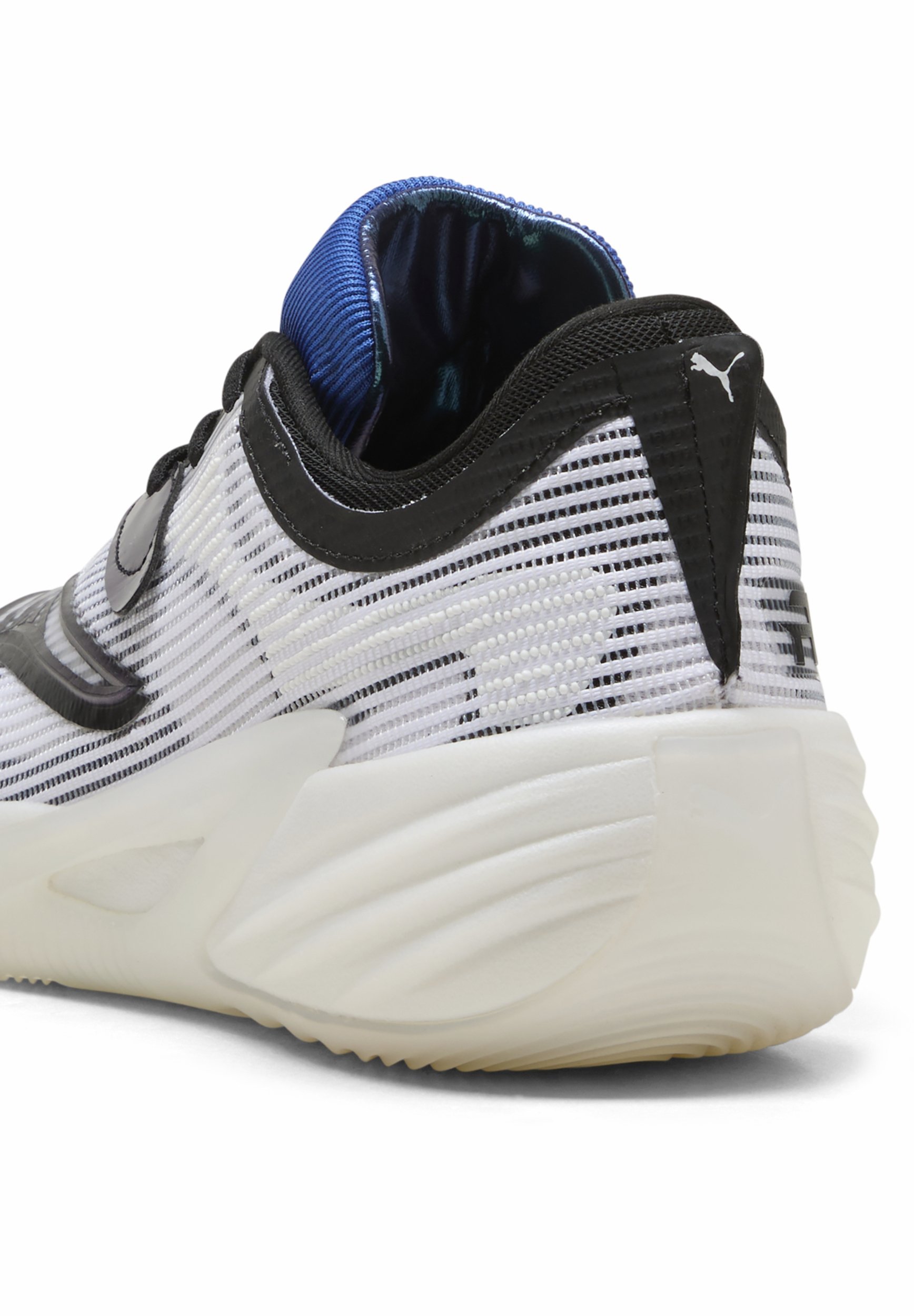 Puma ALL-PRO NITRO SHAMMGOD - Krepšinio bateliai - balti-juodi