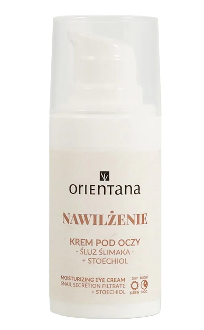 Orientana NawilżenieKrem Pod Oczy ze Śluzem Ślimaka