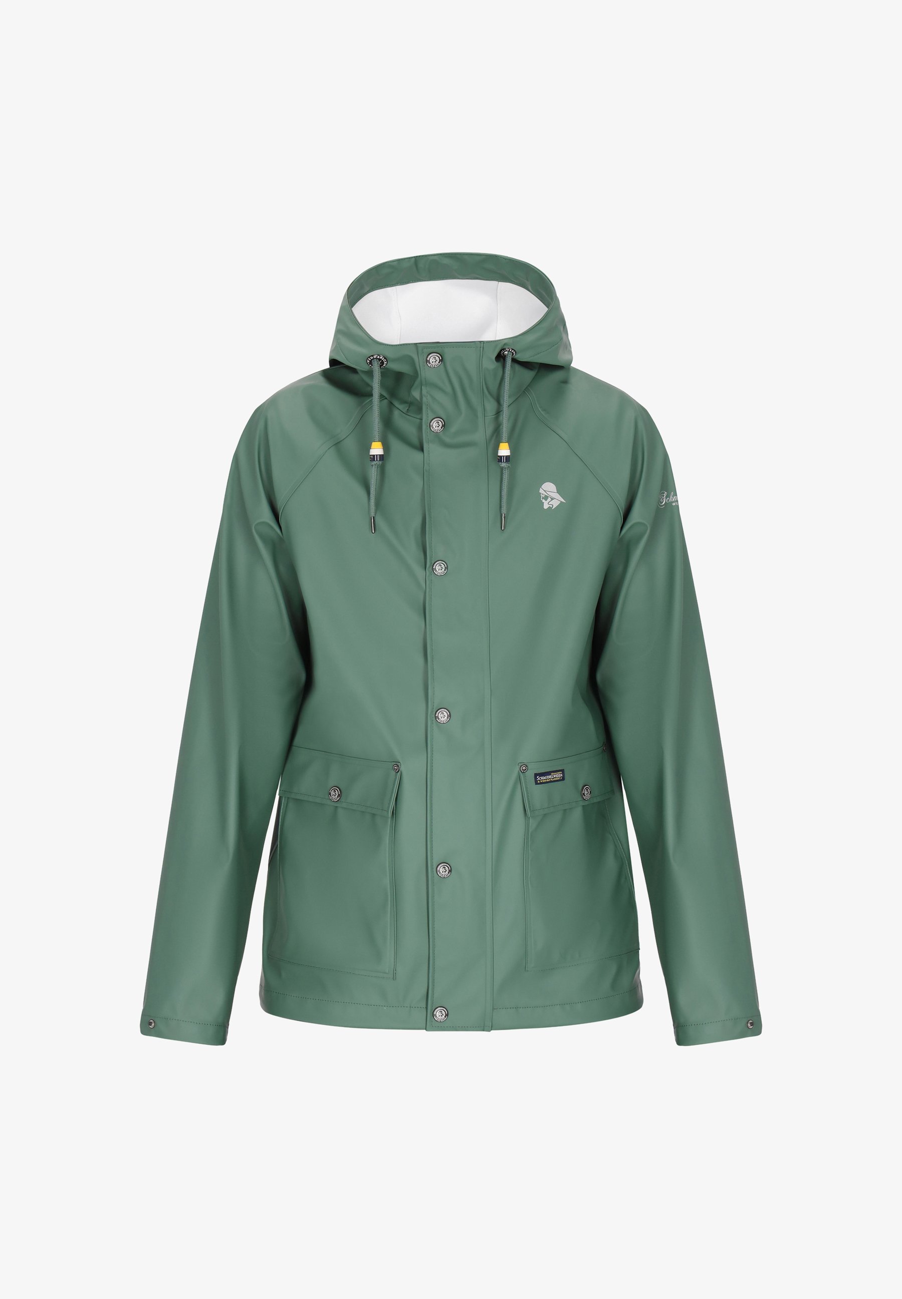 Schmuddelwedda Wasserdichte Jacke - grün