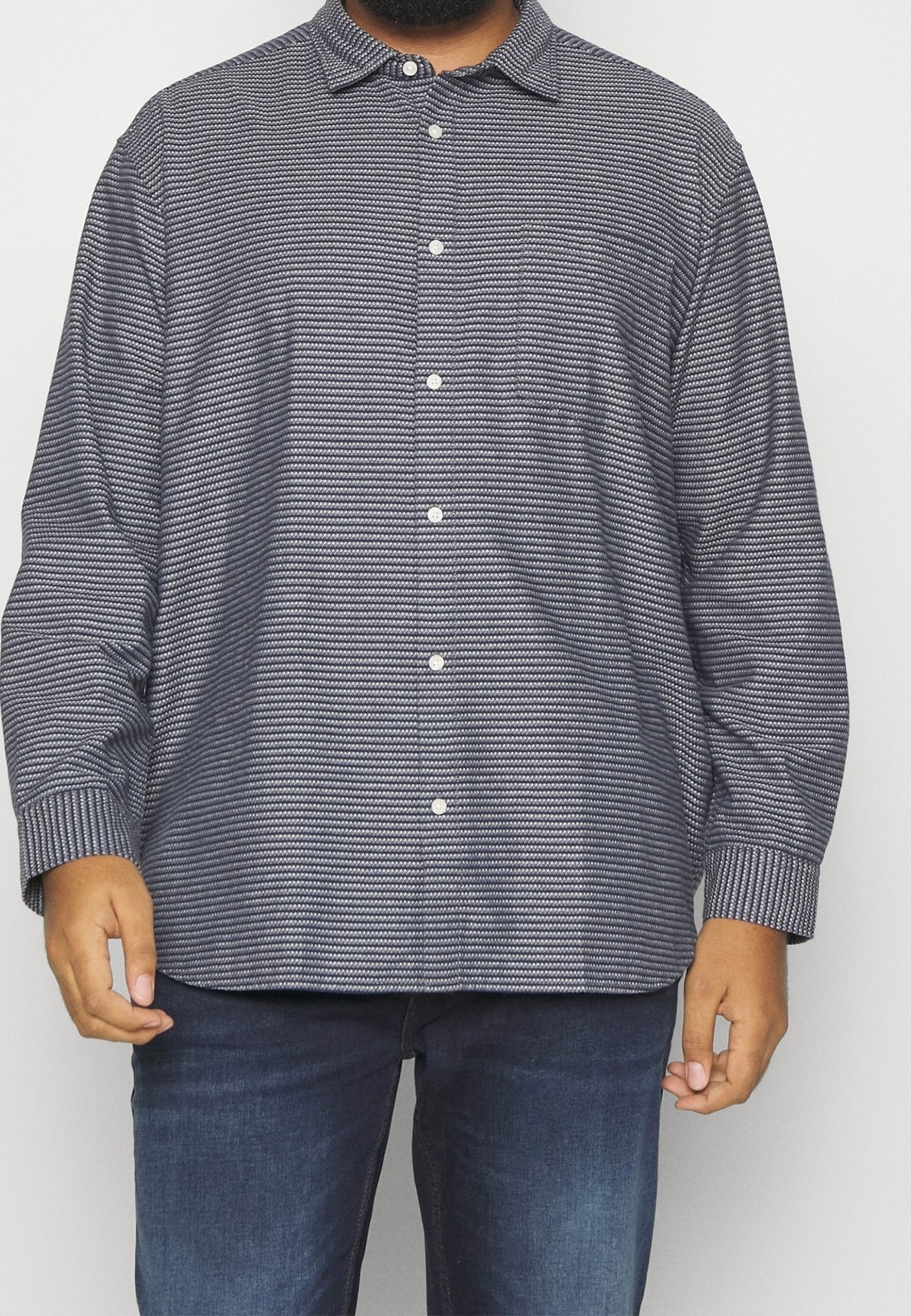 Jack & Jones overhemd - gemêleerd olijfgroen