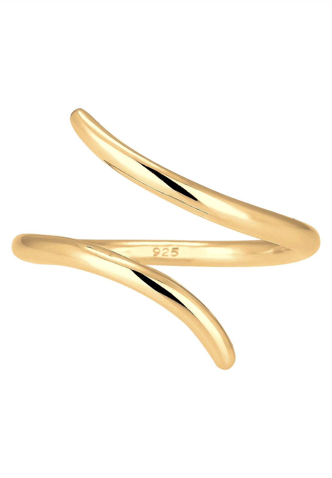 Elli Femmes Enroulement Statement Géo en Argent Sterling 925