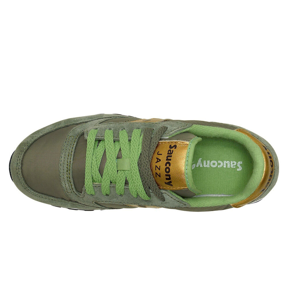 Saucony Jazz Original S1044-535 Olivgrön/Guld