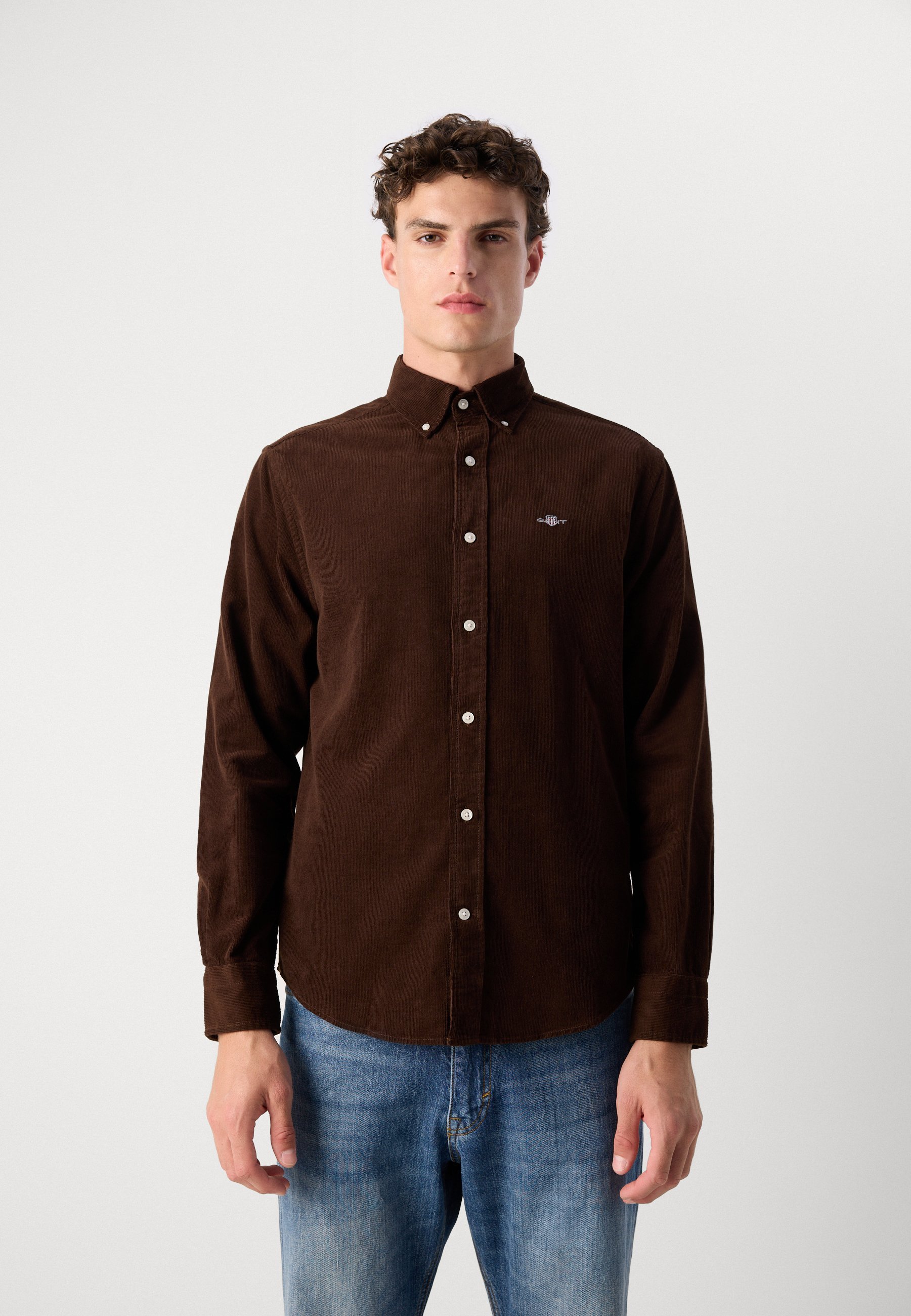 REG GANT - Chemise - marron foncé