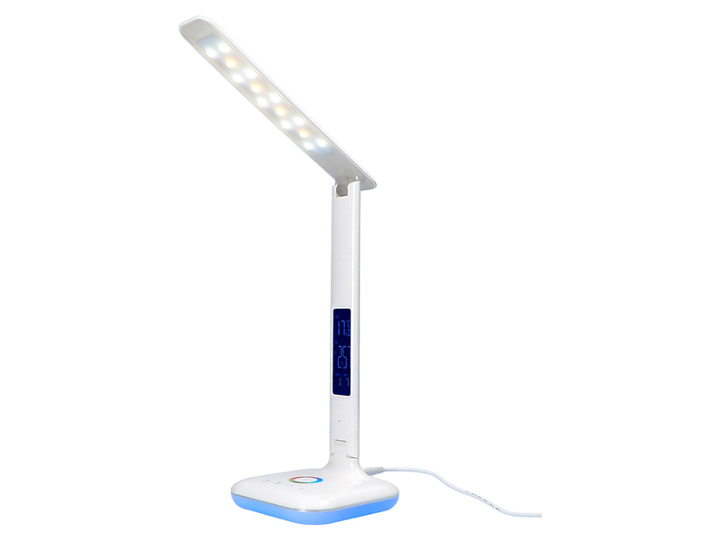 Lampka biurkowa Aurora LED biała