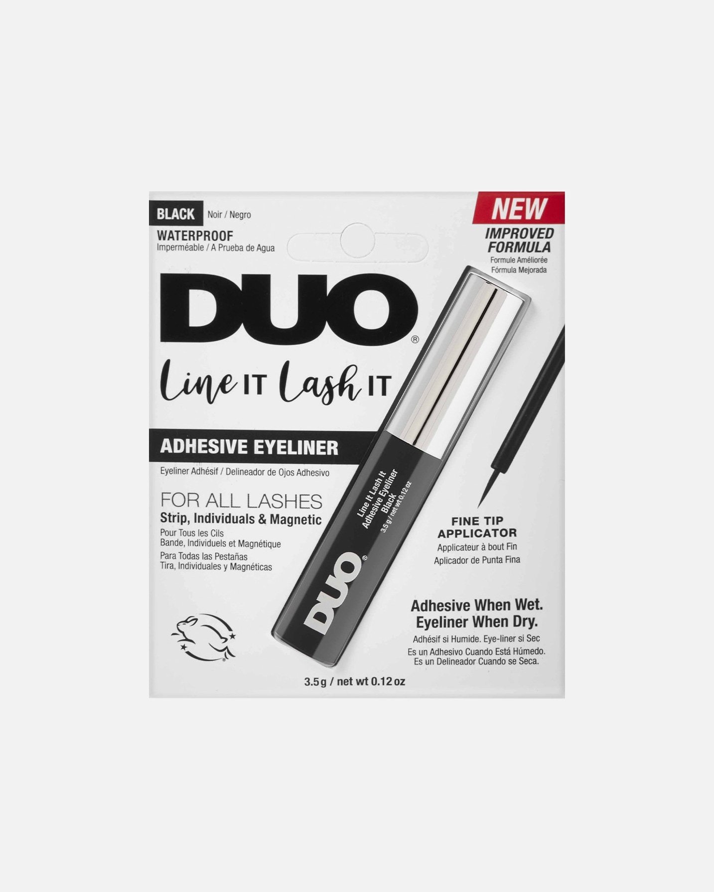„Ardell“ blakstienų klijai „Eyelash Adhesive Duo 2-in-1“ akių pieštukas ir blakstienų klijai, juodi – 5 g