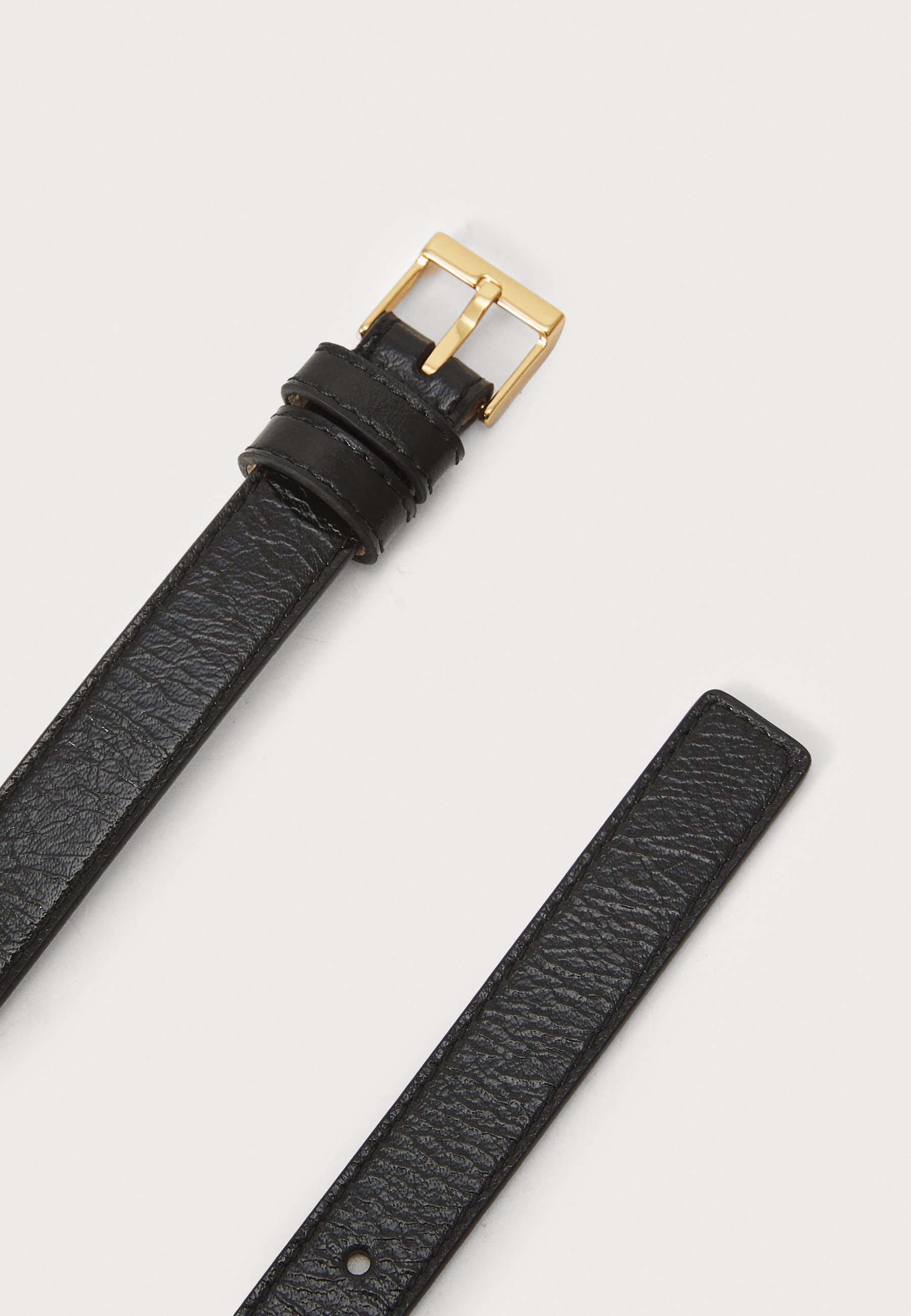 Versace BELT UNISEX - Curea - black/gold-coloured
