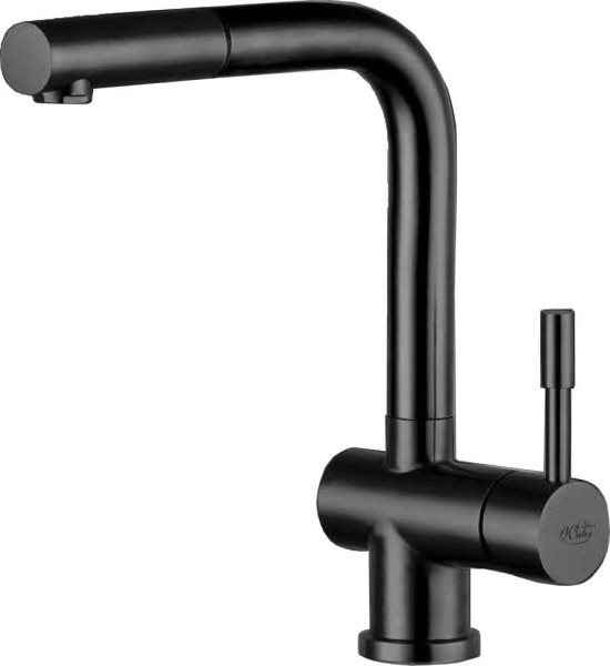 BLUE WATER Bateria kuchenna CORSA INOX czarna stal