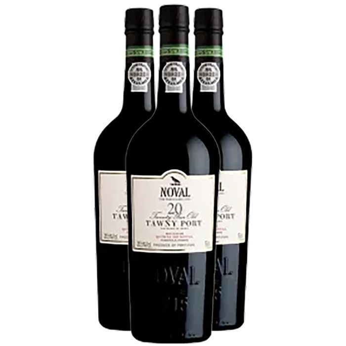Quinta do Noval Porto Tawny 20 Ans - Vin Rouge du Portugal (3x75cl) Moelleux