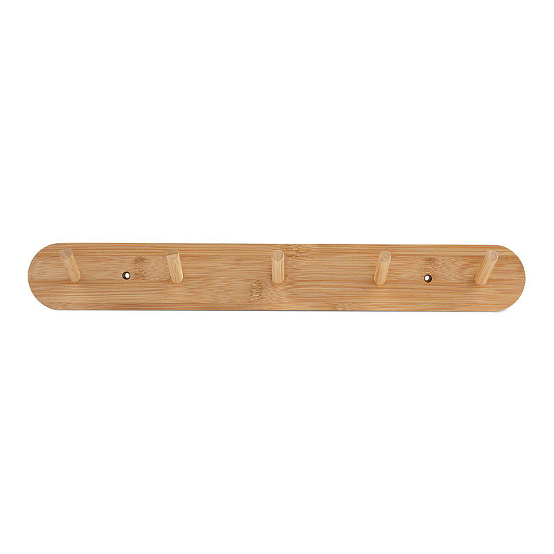 Home Krokhylla 5 krokar 49x6,6 cm bambu