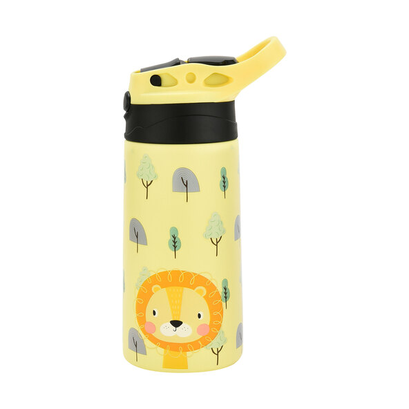 BTS-waterfles met dierenmotief, leeuw