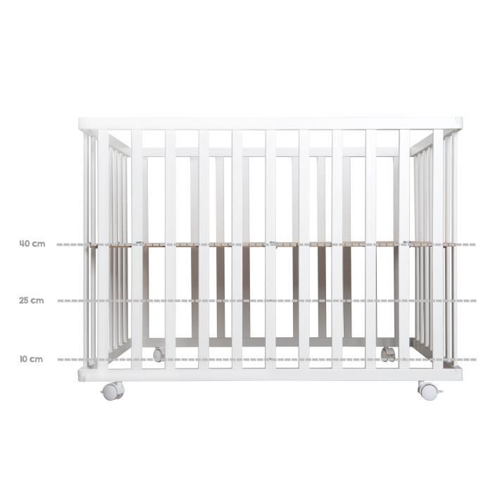 Parque infantil ROBA de 100x75 cm + protector de seguridad 