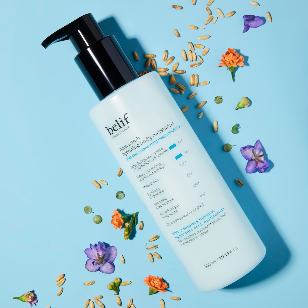 belif Aqua bomb hydrating body moisturizer