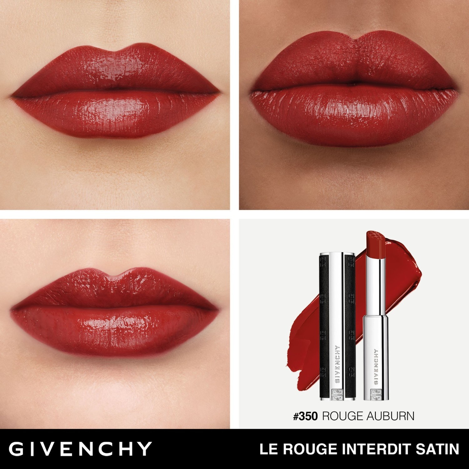 Lūpų dažai LE ROUGE INTERDIT SATIN - 2,7 g