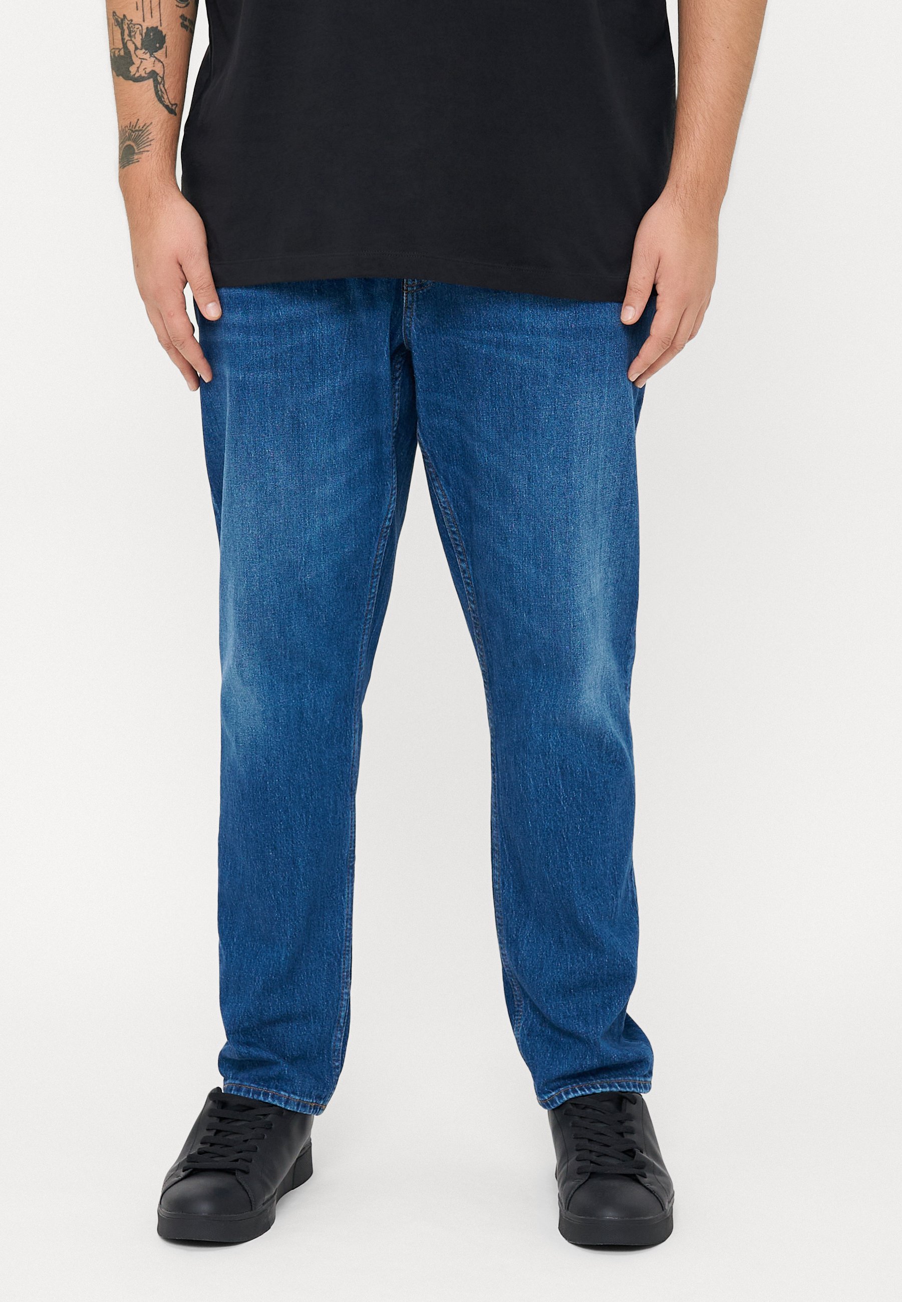 Tommy Jeans RYAN SLIM PLUS - Slim fit jeans - donker denim