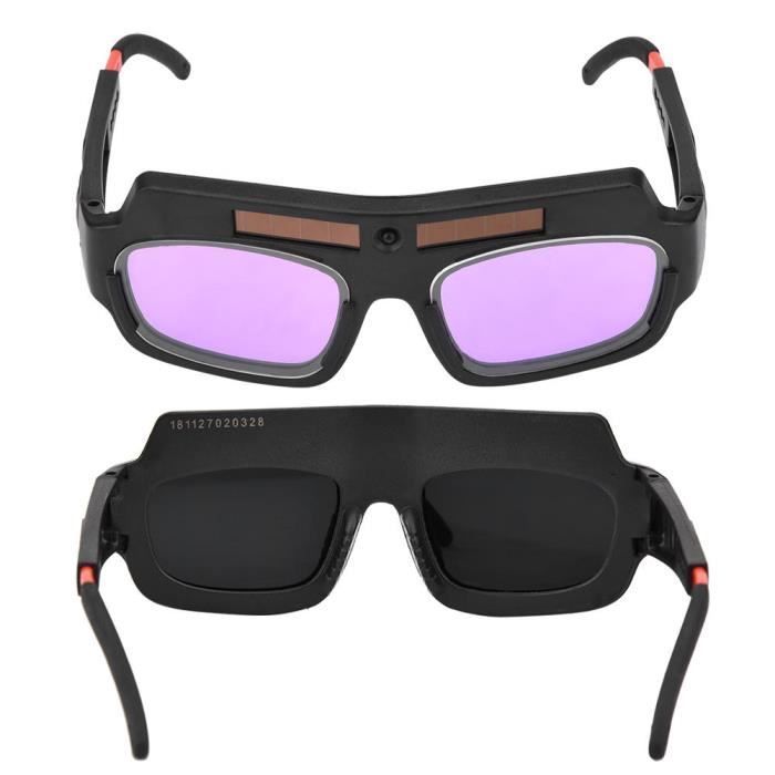 Gafas de seguridad para soldadura ARAMOX, gafas de protección solar con oscurecimiento automático para soldadura.