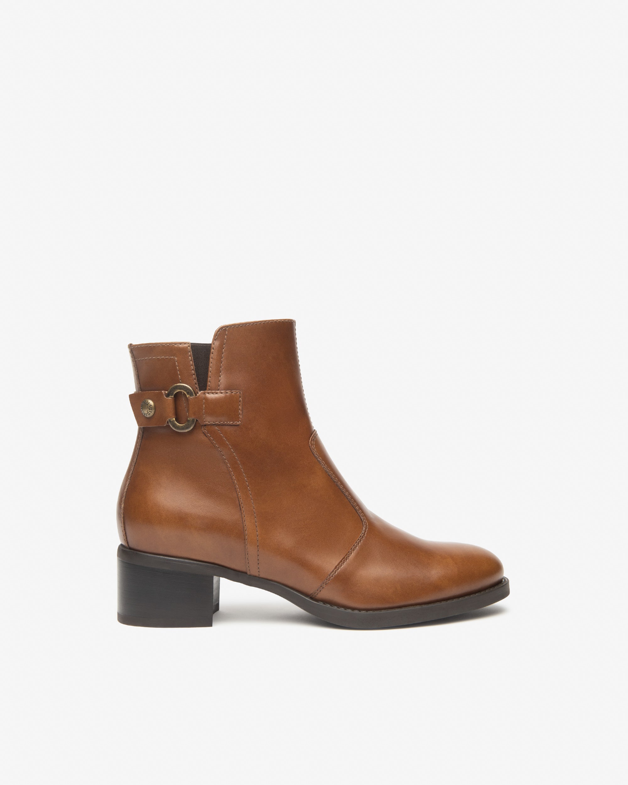  Damen-Ankle-Boots aus Leder