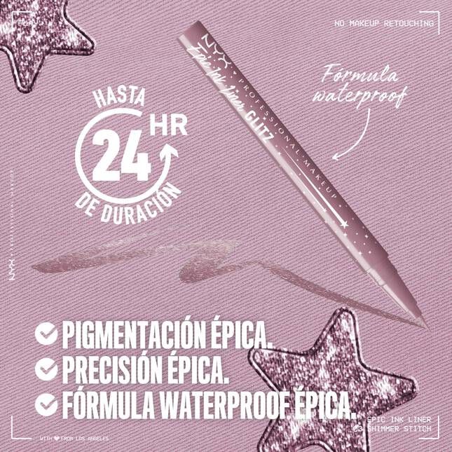 Vodoodporno črtalo za oči Epic Ink Črtala za oči in svinčniki za oči
