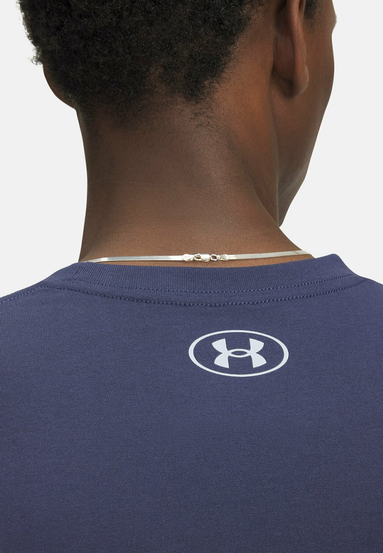 Under Armour ABC CAMO BOXED LOGO - Print-T-Shirt - gewaschenes Marineblau