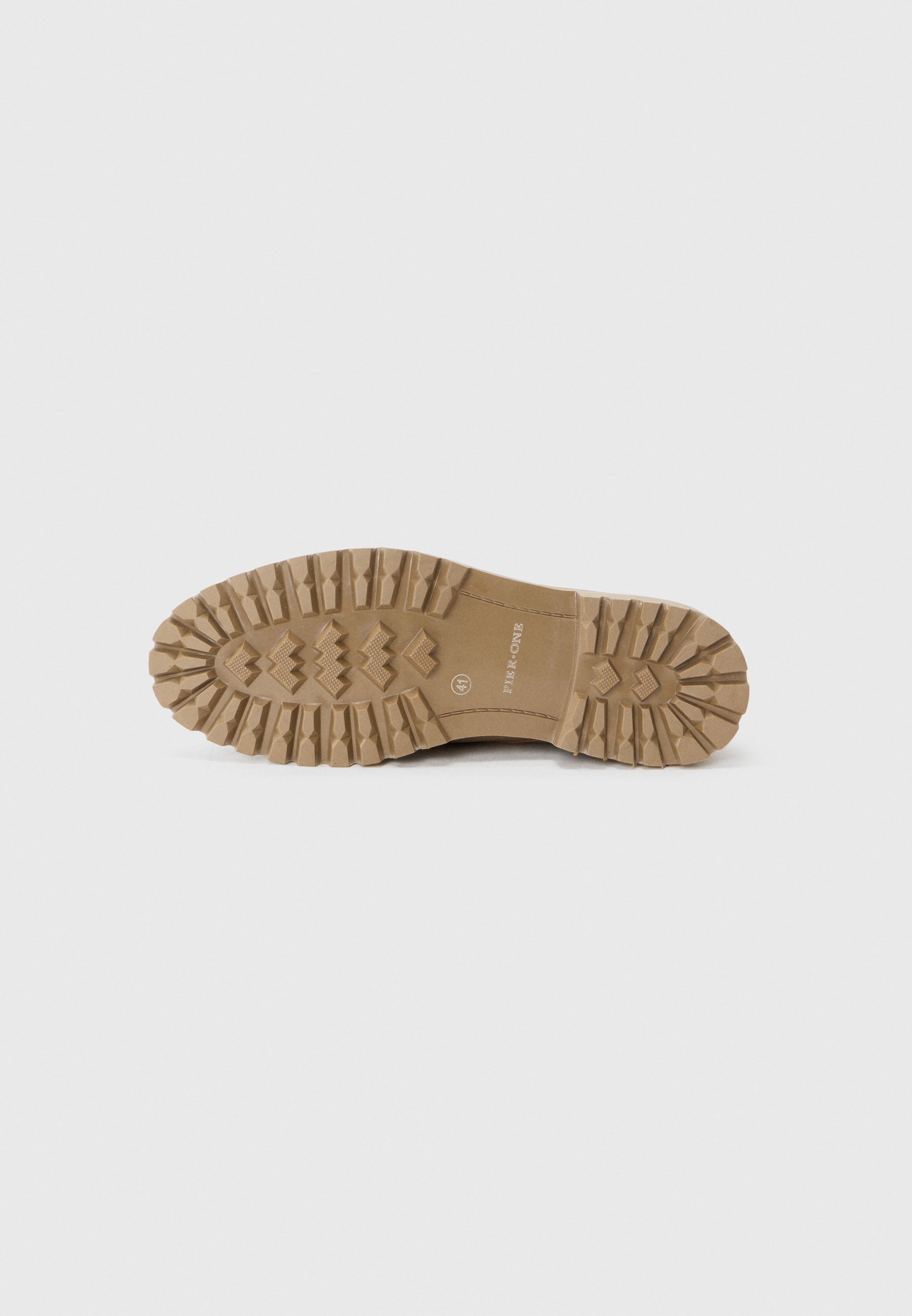 Bottines à lacets Pier One - beige